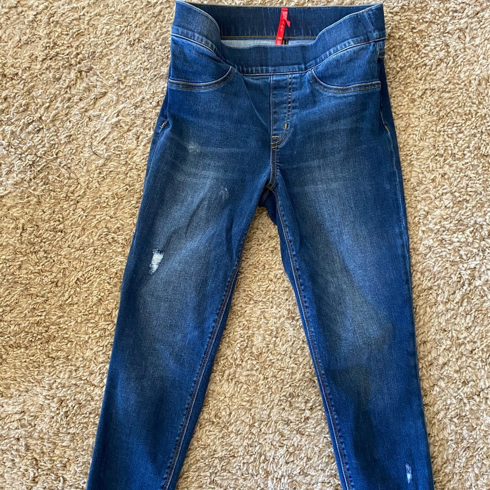 Denim Spanx Skinny Jeans
